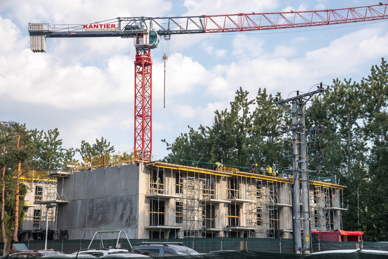 Harmonia Dębskiego w Krakowie — budynek wielorodzinny w technologii prefabrykowanej